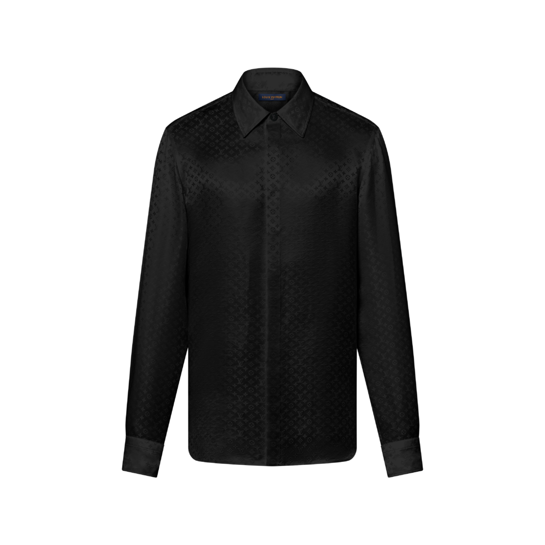 Mini Monogram Silk Evening Shirt - For Men | LOUIS VUITTON
